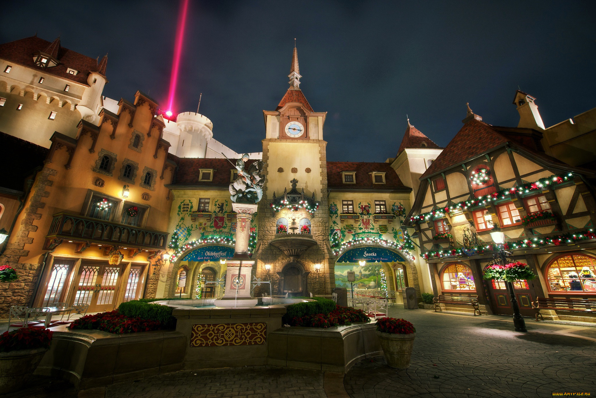 walt, disney, world, epcot, center&, 8206, germany, pavilion, , , , , 